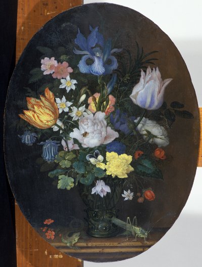 Stilleven met bloemen, 1622 door Balthasar van der Ast