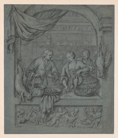 De Vogelverkoper door Balthasar van der Ast