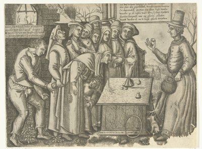 Goochelaar door Balthazar van den Bos