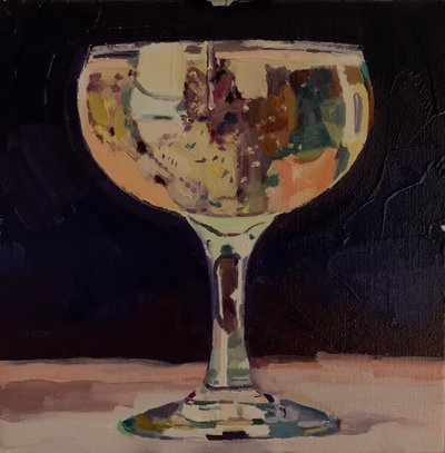 Ik krijg geen kick van champagne, 2019 door Barbara Hoogeweegen
