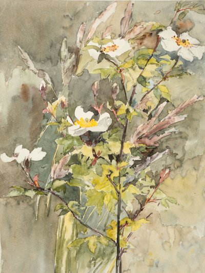 Wilde bloemen door Barbara Leigh Smith Bodichon