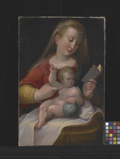Madonna en kind door Barbara Longhi