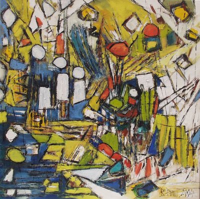 Levendige abstracte vormen door Barbara Piatti