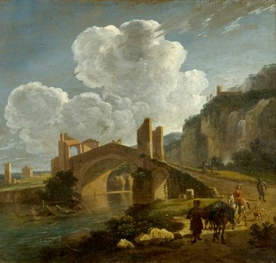 Pastoraal landschap door Barend Appelman