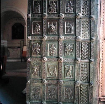 Deuren van de gevel door Barisano da Trani