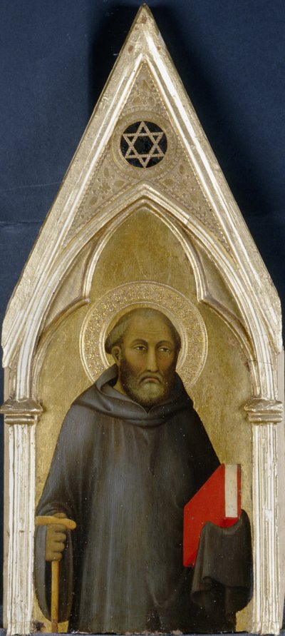 Heilige door Barna da Siena