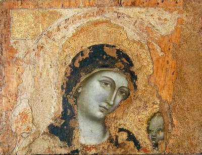 Madonna en Kind door Barnaba da Modena