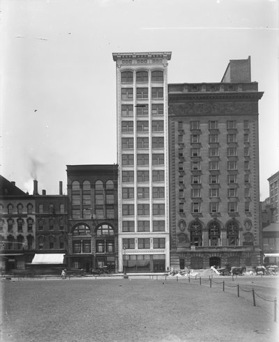 Lake View Gebouw (Gemeentelijk Gerechtsgebouw), Chicago, Illinois, VS, ca. 1908 door Barnes and Crosby