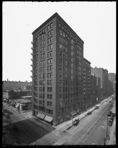 Pontiac Building, Chicago, Illinois, VS, c.1891 door Barnes and Crosby