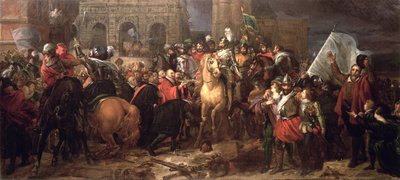Intocht van Henri IV in Parijs, 22 maart 1594 door Baron François Pascal Simon Gérard