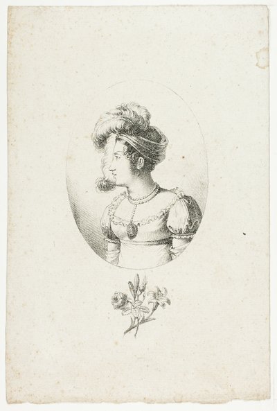 Portret van de Hertogin de Berry door Baron François Pascal Simon Gérard