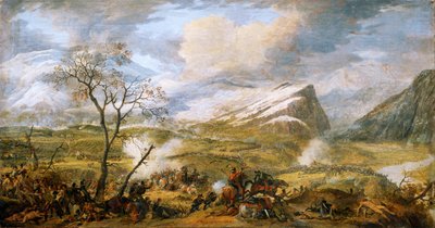 De slag bij Rivoli ... door Baron Louis Albert Bacler d