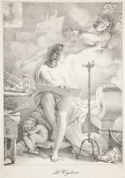 De Waakzame door Baron Pierre Narcisse Guerin