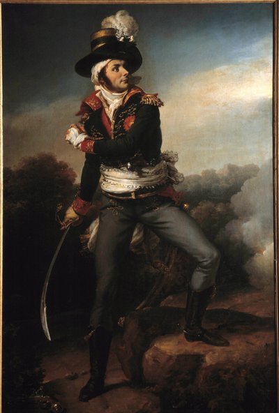 Portret van Francois Athanase Charette de la Contrie, generaal van de Vendée-legers door Baron Pierre Narcisse Guerin