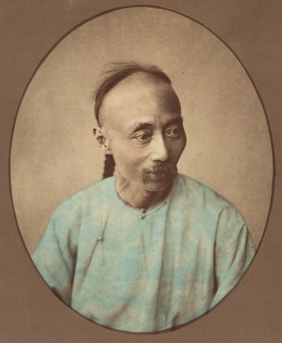 [Chinese Man], jaren 1870 door Baron Raimund von Stillfried