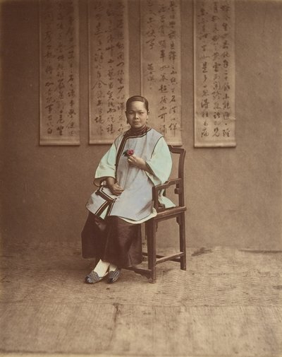 Meisje uit Shanghai door Baron Raimund von Stillfried