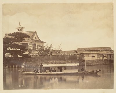 Osaka door Baron Raimund von Stillfried