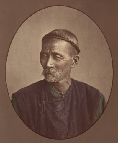 Vieux Chinoise de Canton, 1870s door Baron Raimund von Stillfried