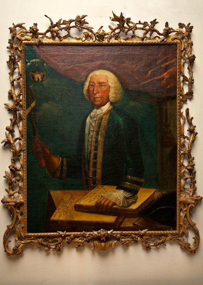 Zelfportret, c.1754-60 door Baron Reis Eisenberg