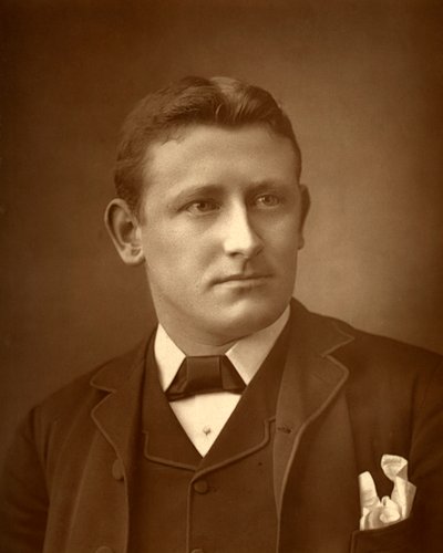 Austin Brereton, Britse auteur, 1886 door Barraud