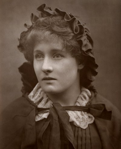 Britse actrice Mary Rorke in The Harbour Lights, 1886 door Barraud