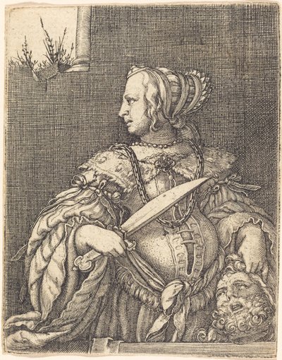 Judith met het Hoofd van Holofernes door Barthel Beham