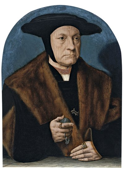 Portret van een man uit de Weinsberg-familie door Bartholomaeus Bruyn