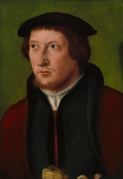 Portret van een Man door Bartholomaeus Bruyn the Elder