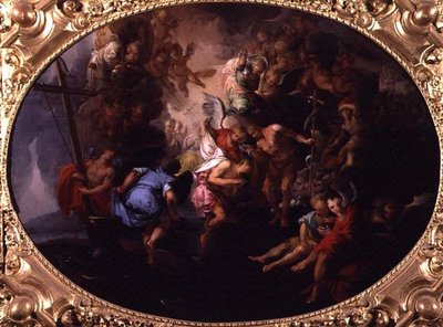 De Doop van Christus door Bartholomaeus Spranger