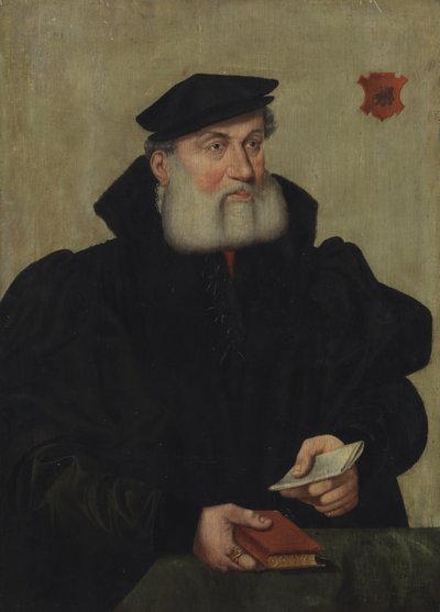 Portret van Wilhelm Kannengieser, 1550 door Bartholomaus the Elder Bruyn