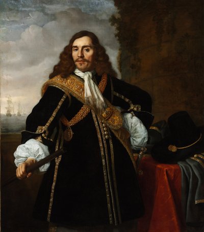 Portret van Kapitein Gideon de Wildt door Bartholomeus van der Helst