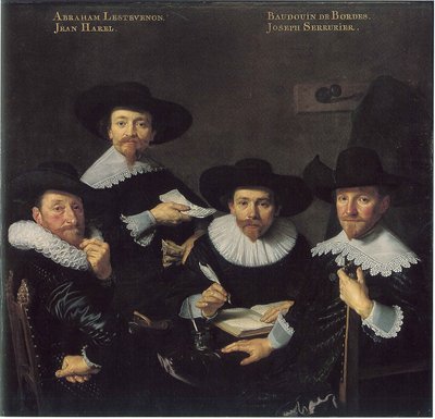 De regenten van het Waalse Weeshuis door Bartholomeus van der Helst