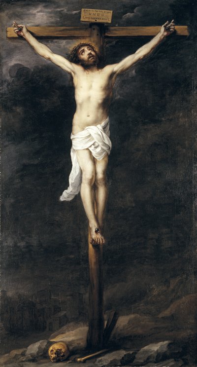 Christus aan het Kruis, 1660-70 door Bartolomé Esteban Murillo