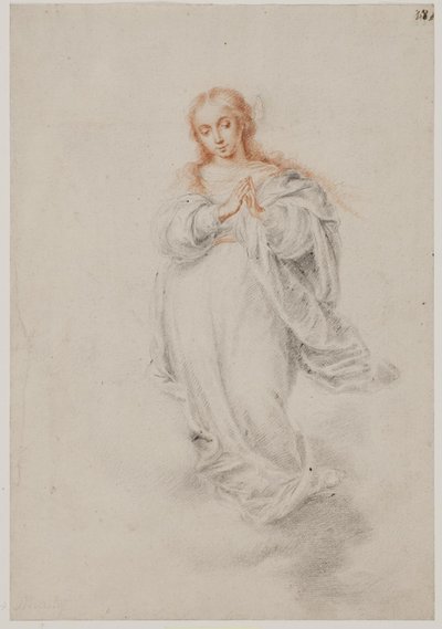 De onbevlekte ontvangenis, Maagd Maria door Bartolomé Esteban Murillo