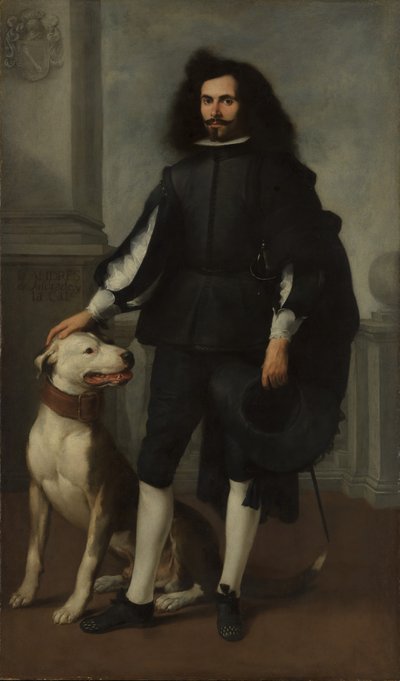 Don Andrés de Andrade y la Cal, ca. 1665-72 door Bartolomé Esteban Murillo