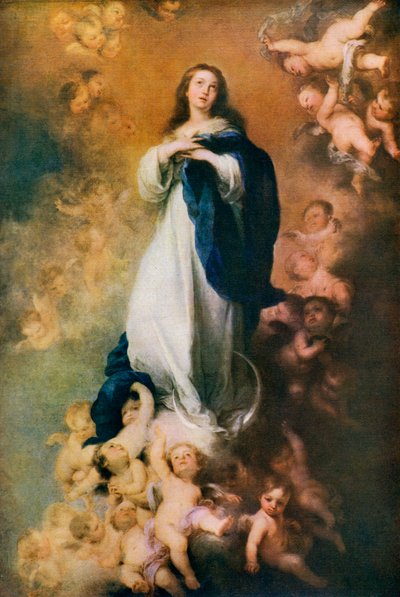 Onbevlekte ontvangenis door Bartolomé Esteban Murillo