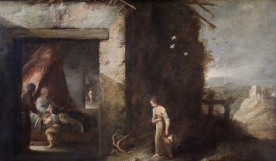 Isaak zegent Jakob, 17e eeuw door Bartolomé Esteban Murillo
