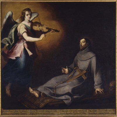 Sint Franciscus van Assisi in Extase, ca. 1646 door Bartolomé Esteban Murillo