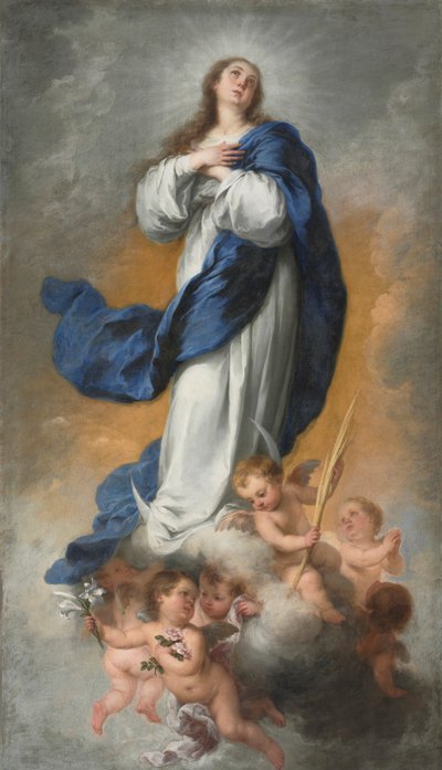 De Onbevlekte Ontvangenis door Bartolomé Esteban Murillo
