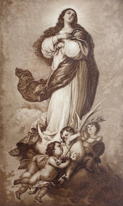 De Onbevlekte Ontvangenis van de Heilige Maagd Maria door Bartolome Esteban Murillo door Bartolome Esteban (after) Murillo