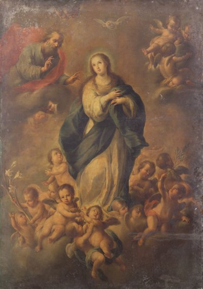 De Hemelvaart door Bartolome Esteban (follower of) Murillo