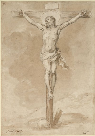 Christus aan het kruis door Bartolomé Esteban Murillo