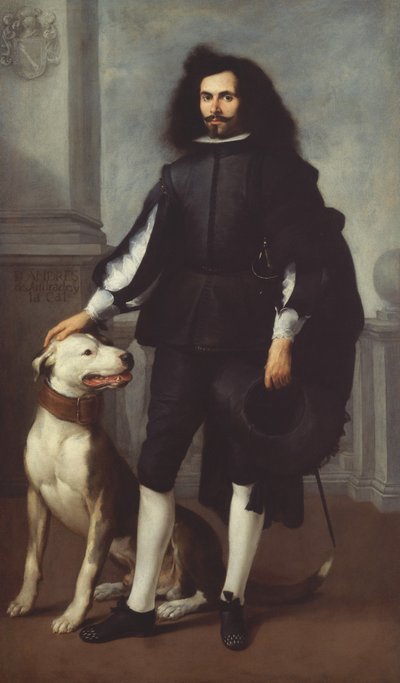 Don Andrés de Andrade y la Cal door Bartolomé Esteban Murillo