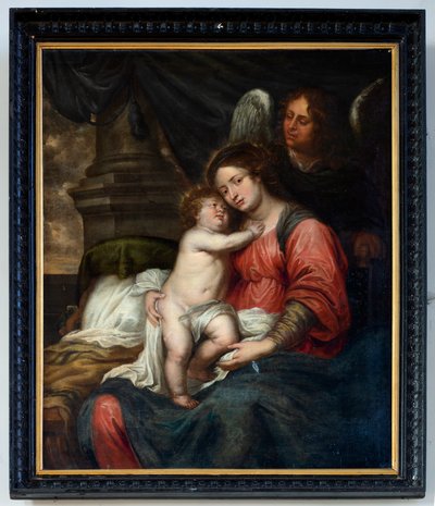 Onze-Lieve-Vrouw met Kind door Bartolomé Esteban Murillo