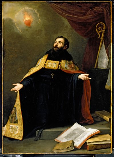Sint-Augustinus in Extase door Bartolomé Esteban Murillo