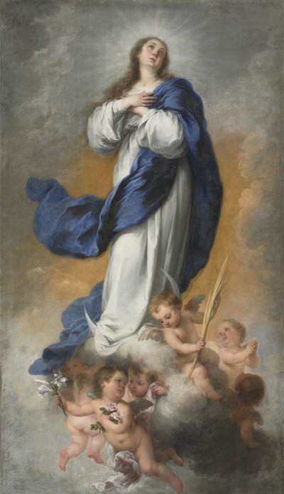 De Onbevlekte Ontvangenis door Bartolomé Esteban Murillo