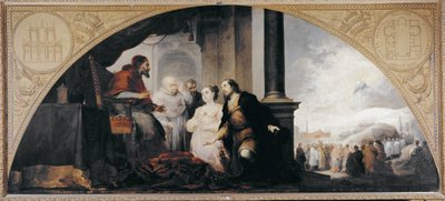 De stichting van Santa Maria Maggiore door Bartolomé Esteban Murillo