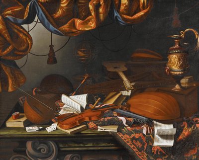Muziekinstrumenten door Bartolomeo Bettera