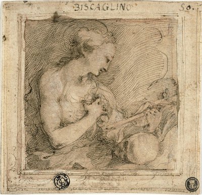 Maria Magdalena door Bartolomeo Biscaino