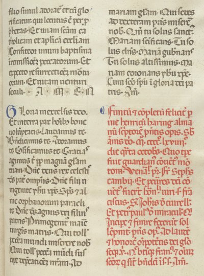 Missale: Folio 400: Colofon door Bartolomeo Caporali